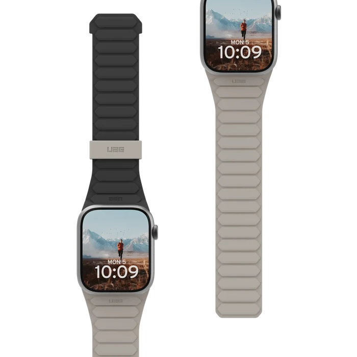 Bracelete UAG Watch 41/40/38 Pathfinder Black/Titanium