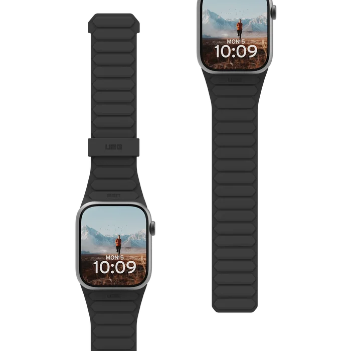 Bracelete UAG Watch 41/40/38 Pathfinder Black/Titanium