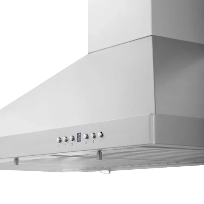 ZLINE Recirculating Wall Mount Range Hood, Charcoal Filters, Stainless Steel KB-CF09K